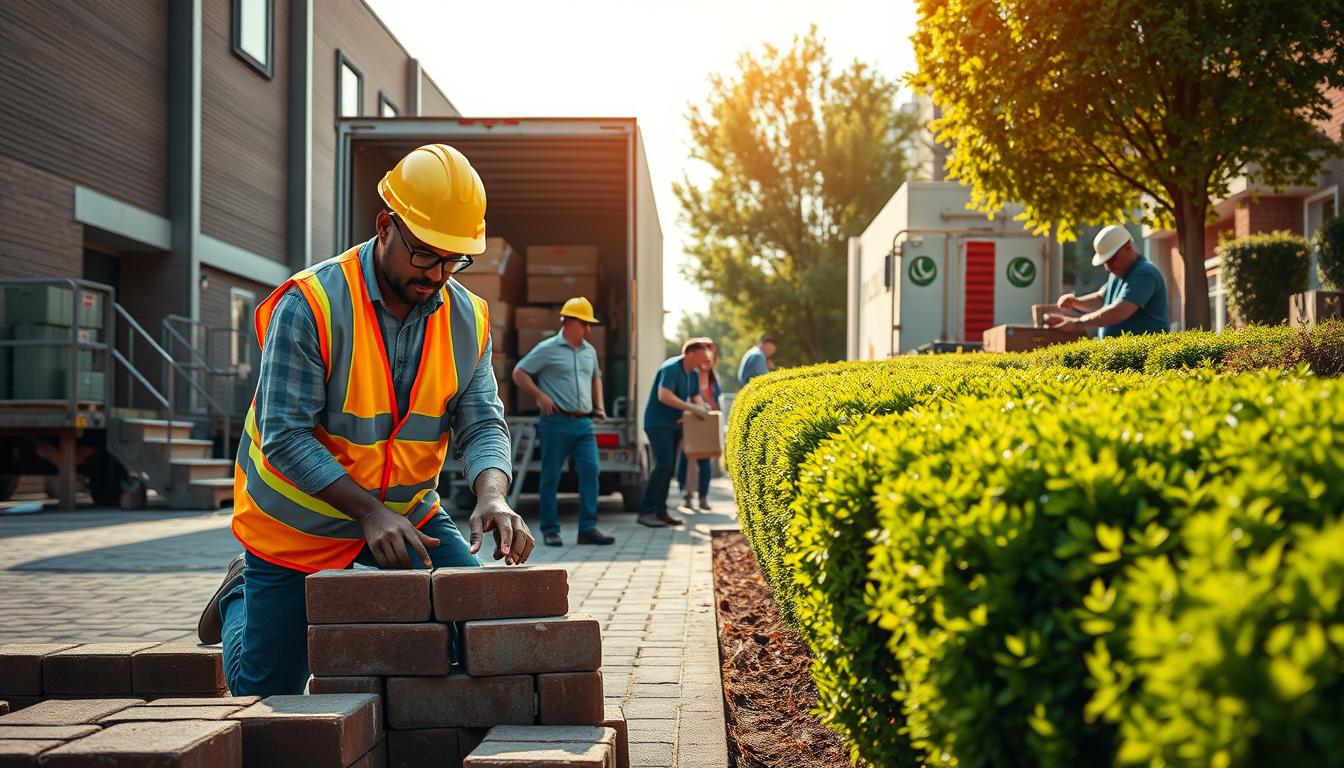 Aushilfsjobs und körperliche Arbeit