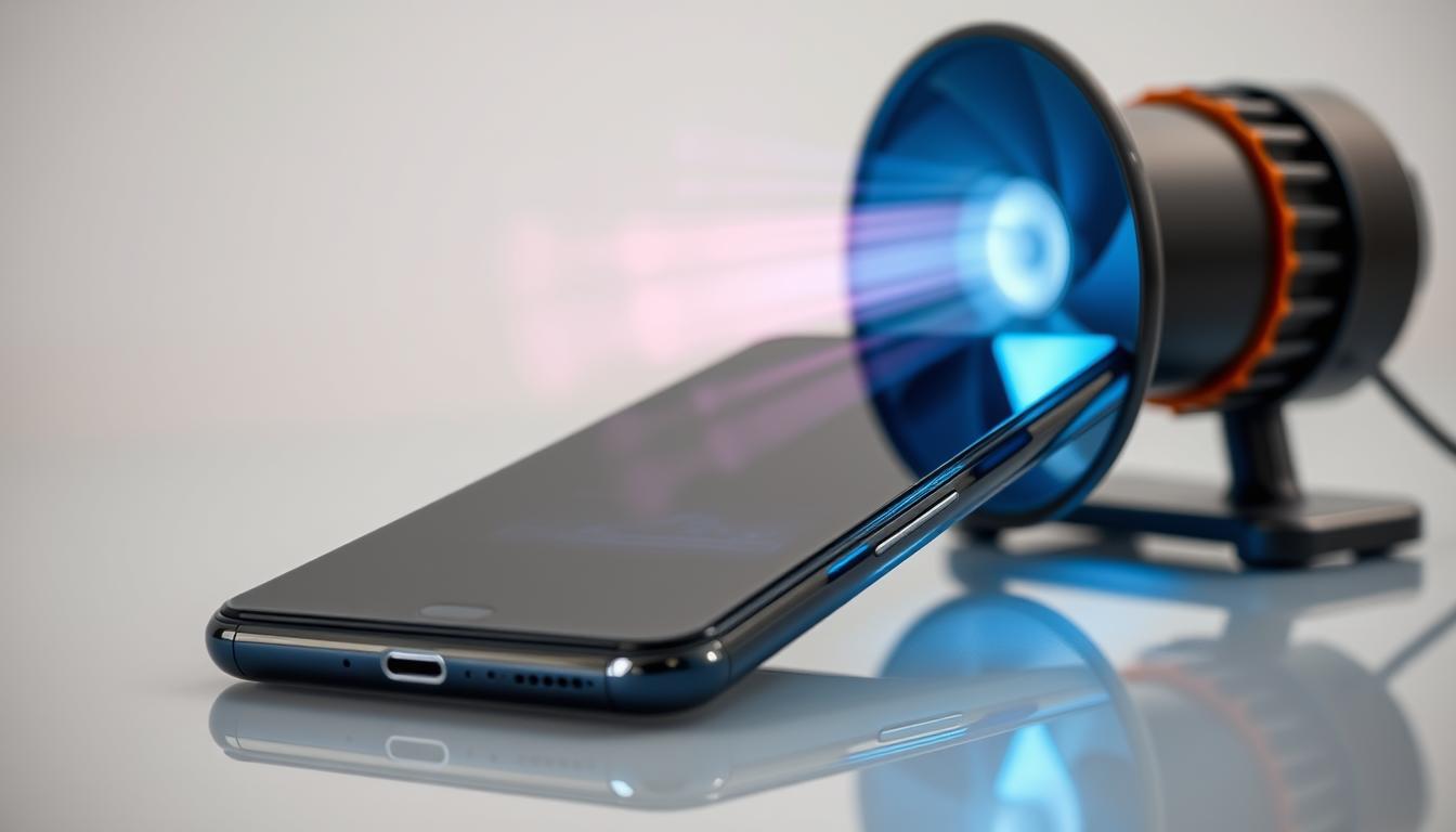 Smartphone kühlen Überhitzung stoppen